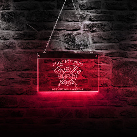 FIREFIGHTERS LED Lighting Decoration