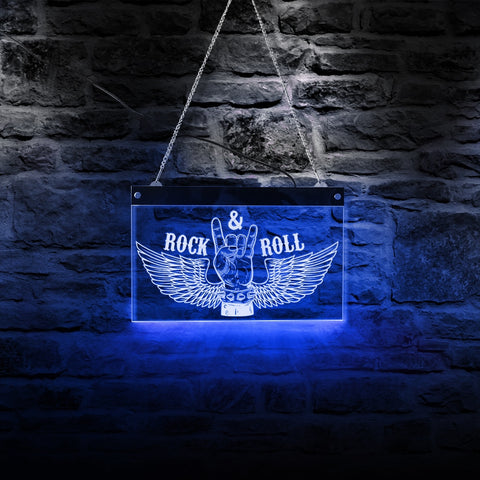 Rock & Roll LED Lighting Decoration