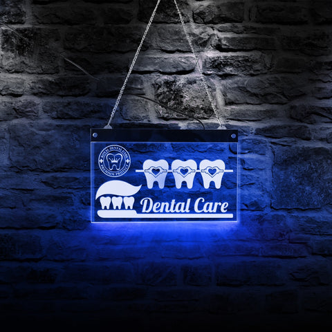 Dentist Dental Care LED Lighting Decoration